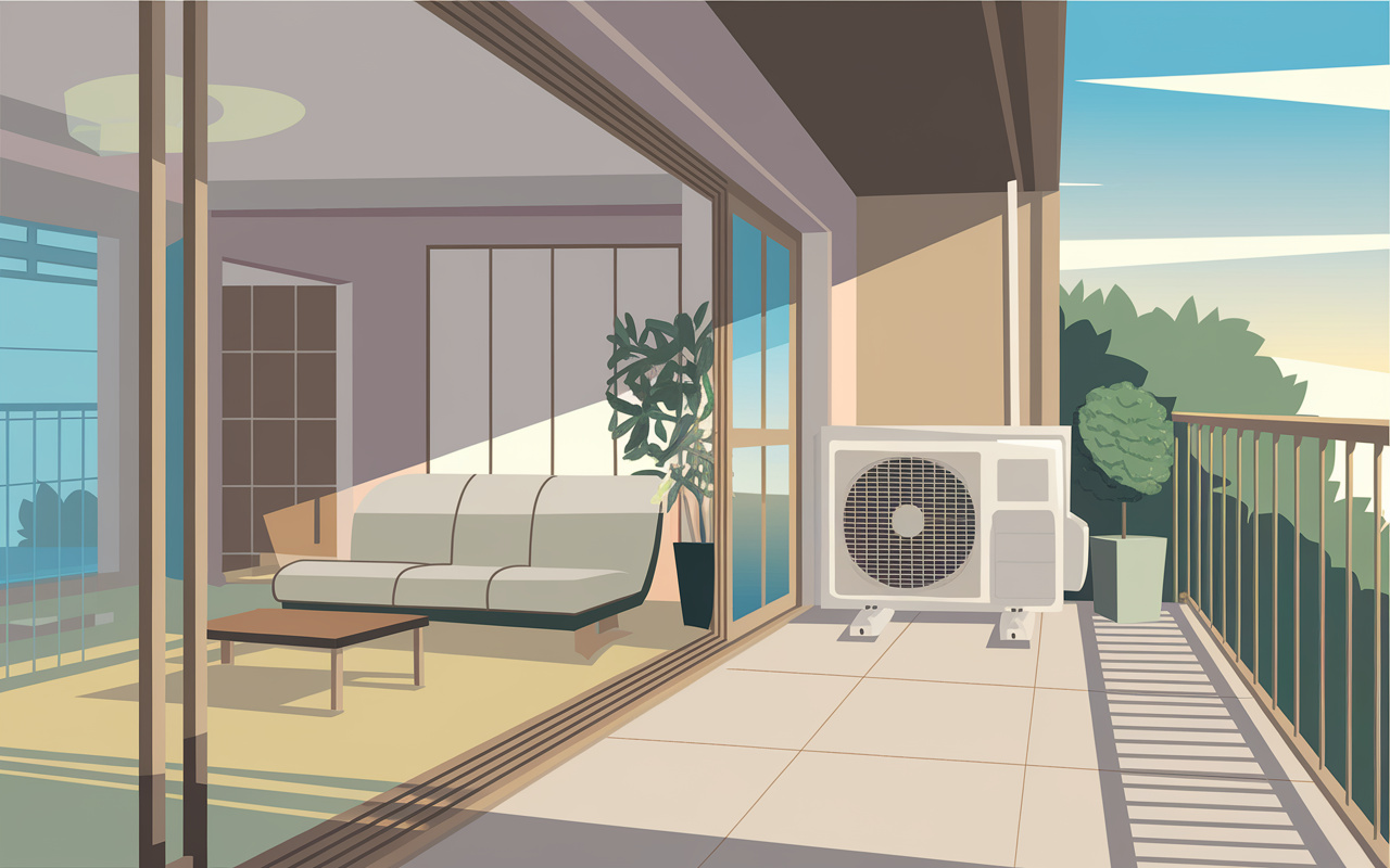 戸建てとマンションのエアコン掃除はいつ?夏を快適にする掃除タイミングとコツの画像