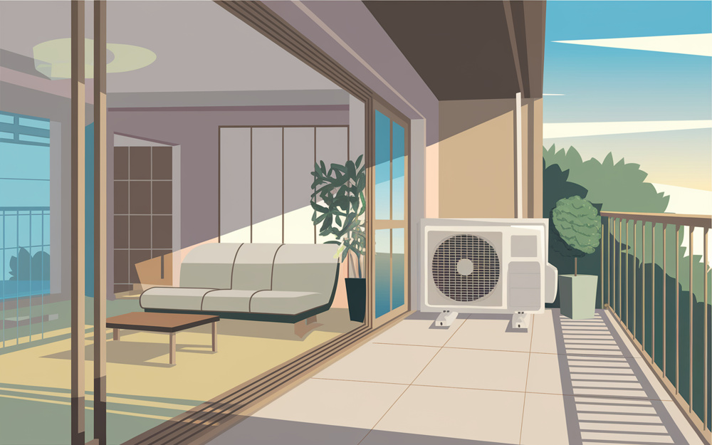 戸建てとマンションのエアコン掃除はいつ？夏を快適にする掃除タイミングとコツの画像
