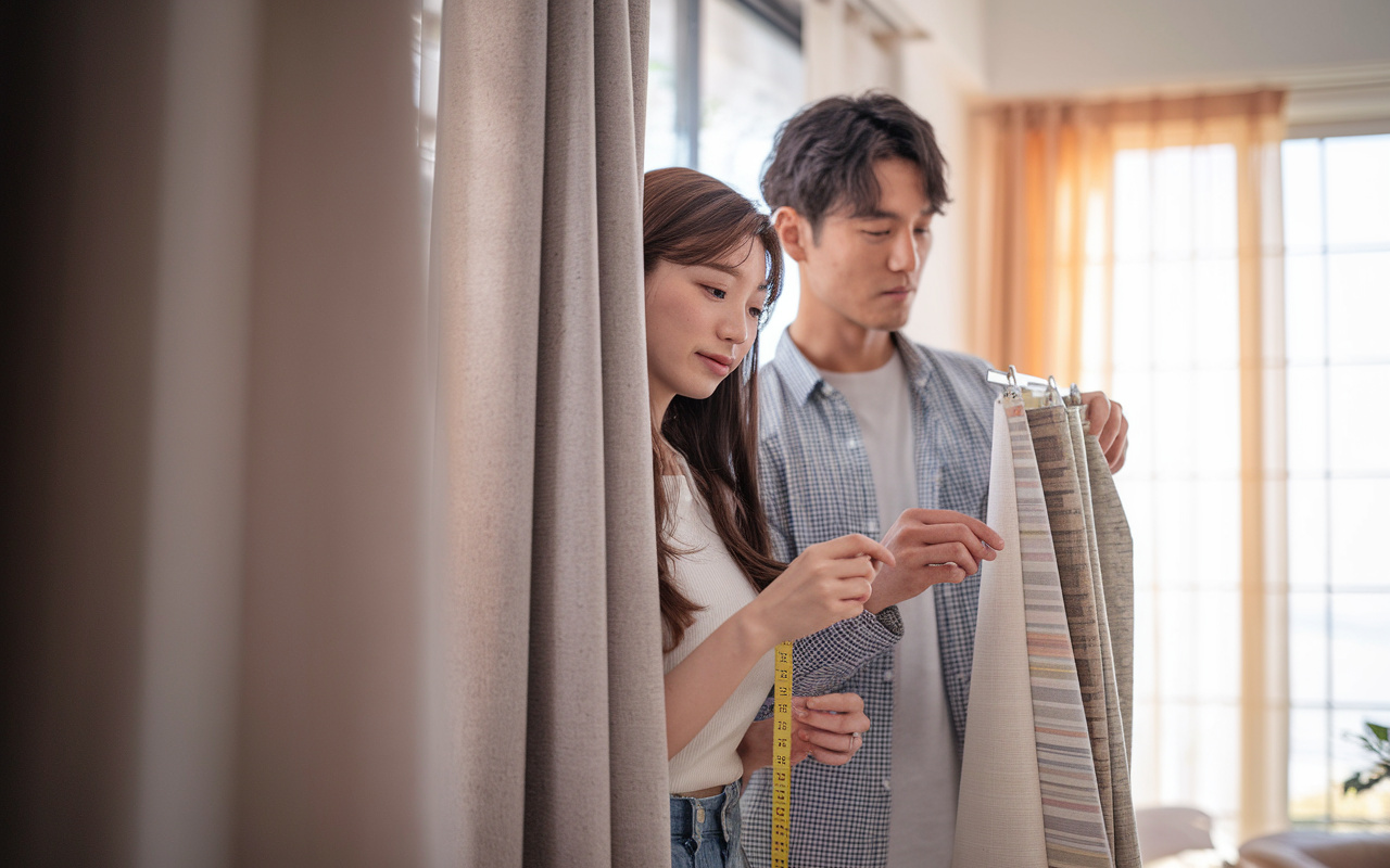 カーテンの選び方で迷わない新居術？半田市の家族が快適に暮らすポイント紹介の画像