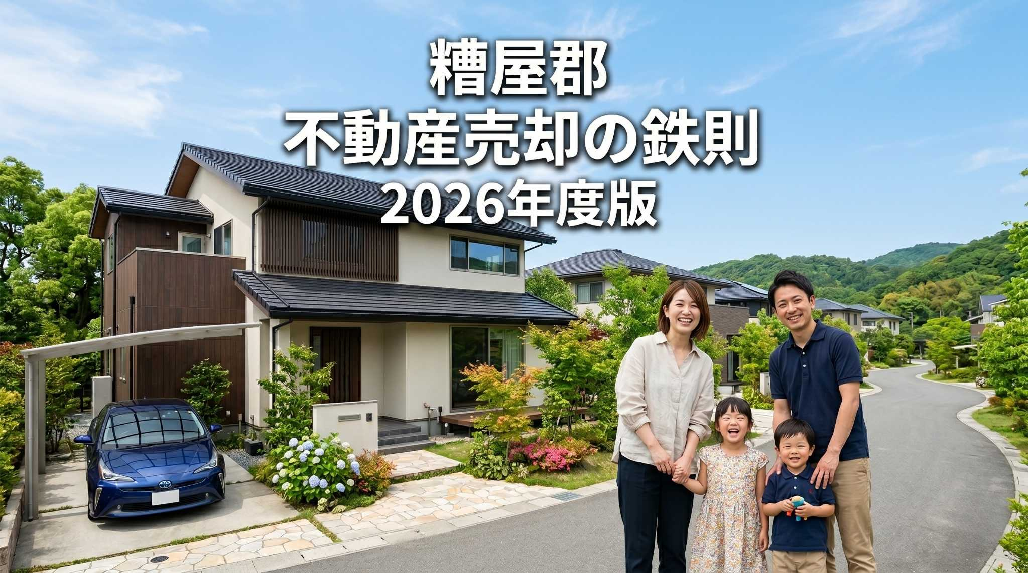 糟屋郡で不動産を高く売る鉄則|志免・須恵・粕屋の売却戦略の画像