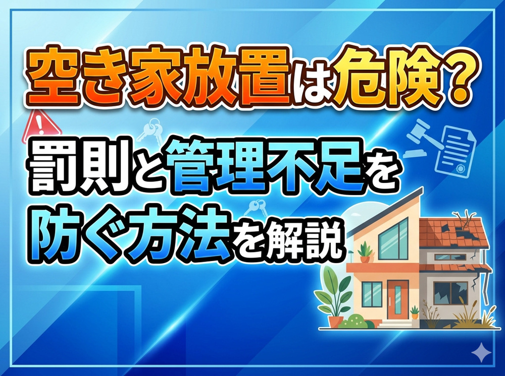 名古屋市瑞穂区の空き家放置は危険？罰則と管理不足を防ぐ方法を解説の画像