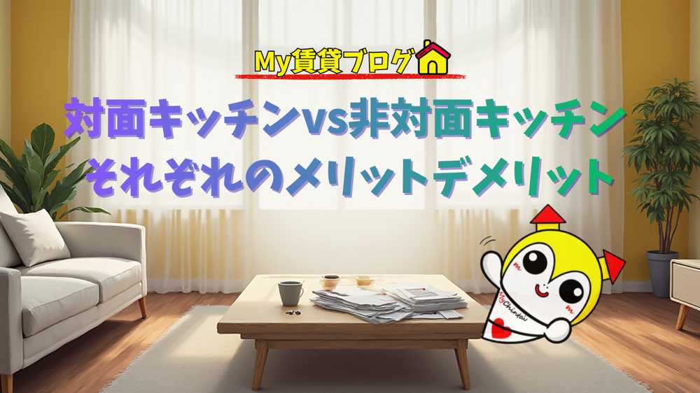 対面キッチンvs非対面キッチン それぞれのメリットデメリット～名古屋 My賃貸～の画像