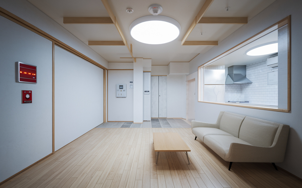 賃貸の消防設備点検は何をする?部屋の中で確認される範囲と不在時の対応の画像