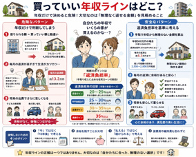 家は年収いくらで買っていい？後悔しない“年収ライン”の考え方の画像