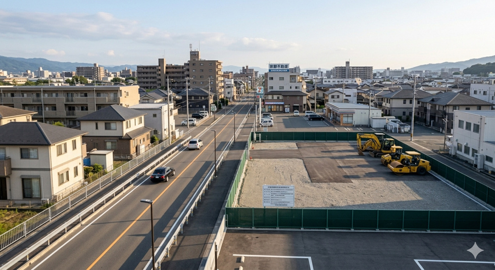 閑話休題｜京都のロードサイド不動産はなぜ難しいのか？ ― 広い土地があっても自由に使えない街の理由 ―の画像