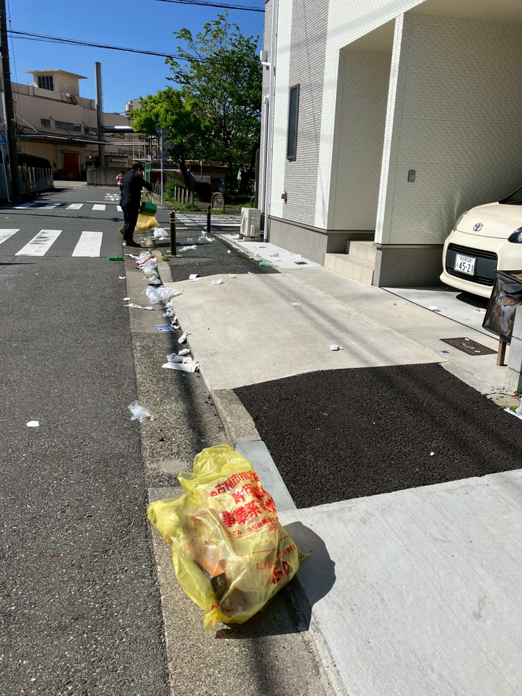 ゴミ問題の画像