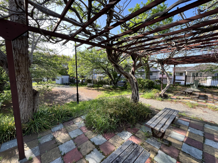 鎌倉市笛田の　びわだ南公園の画像