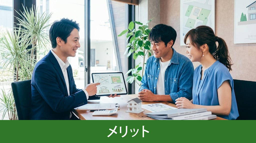 ハウスメーカーに土地探しを依頼するメリット