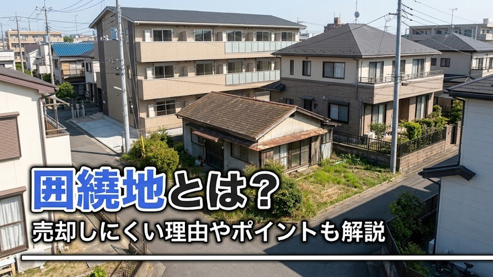 囲繞地とは？売却しにくい理由やポイントも解説の画像