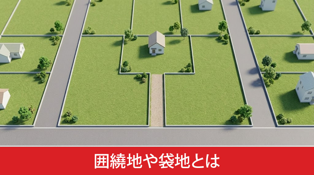 囲繞地や袋地とは