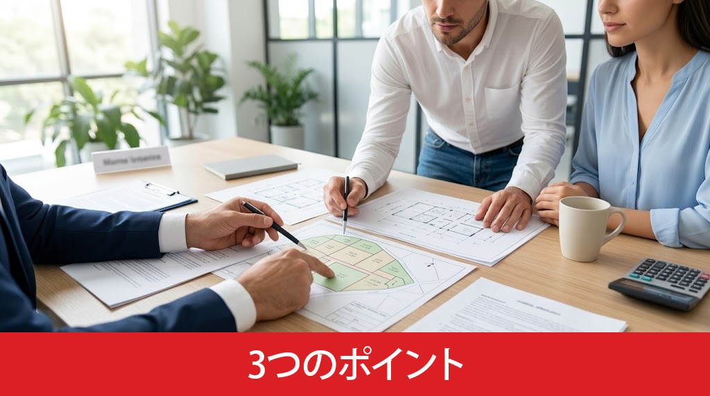 囲繞地を有利に売却するための3つのポイント