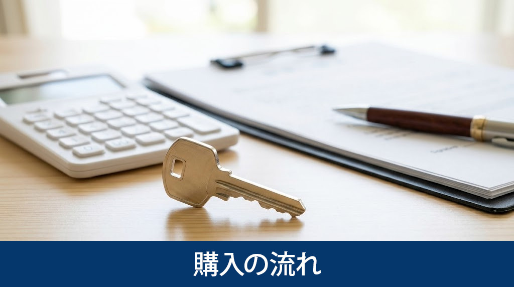 資金計画から引渡しまでの購入の流れ