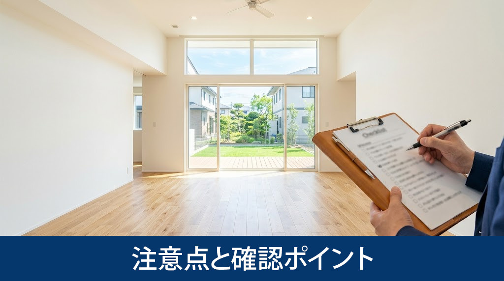 契約後に後悔しないための注意点と確認ポイント