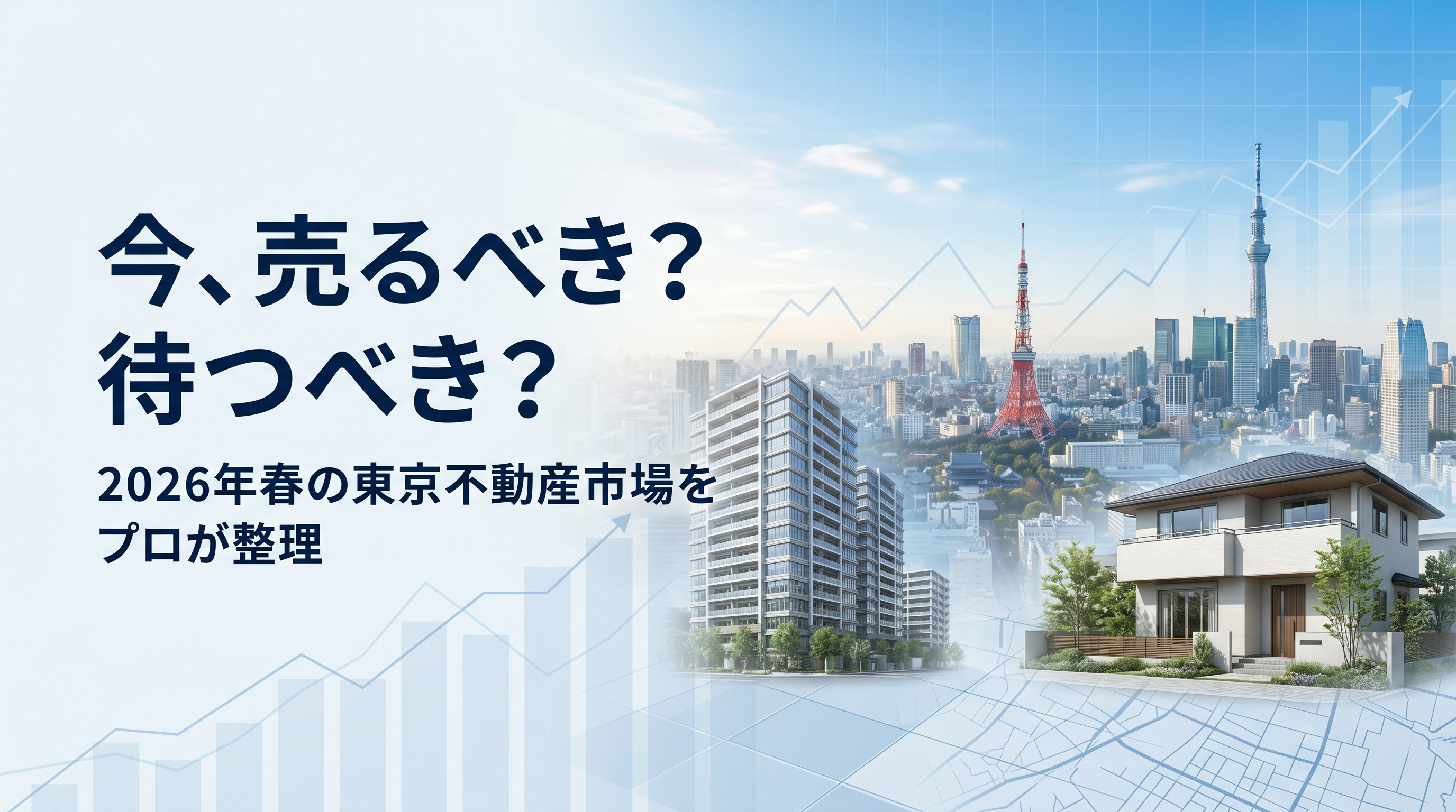 今、売るべき？待つべき？ 2026年春の東京不動産市場をプロが整理の画像