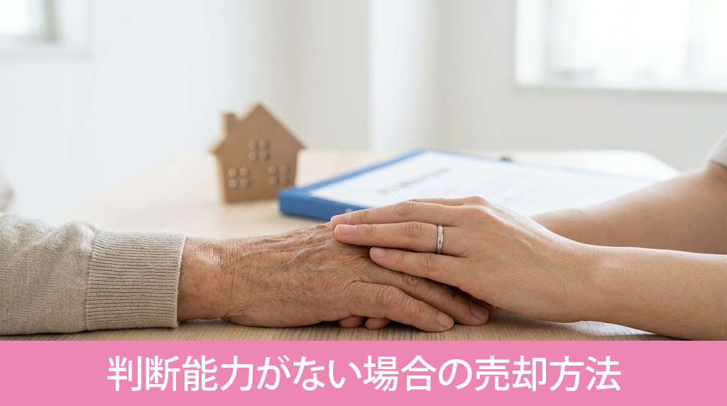 認知症で判断能力がない場合の売却方法