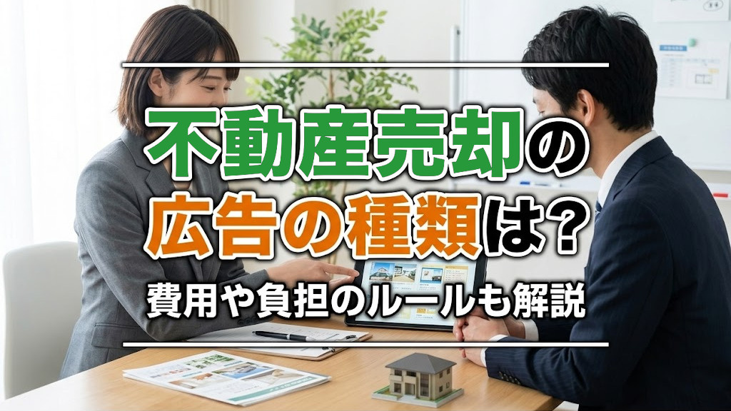 不動産売却の広告の種類は？費用や負担のルールも解説の画像