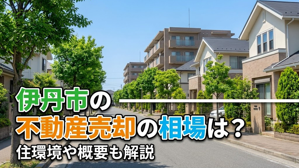 伊丹市の不動産売却の相場は？住環境や概要も解説の画像
