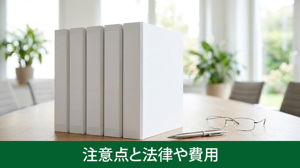 トランクルーム運営の注意点と法律や費用