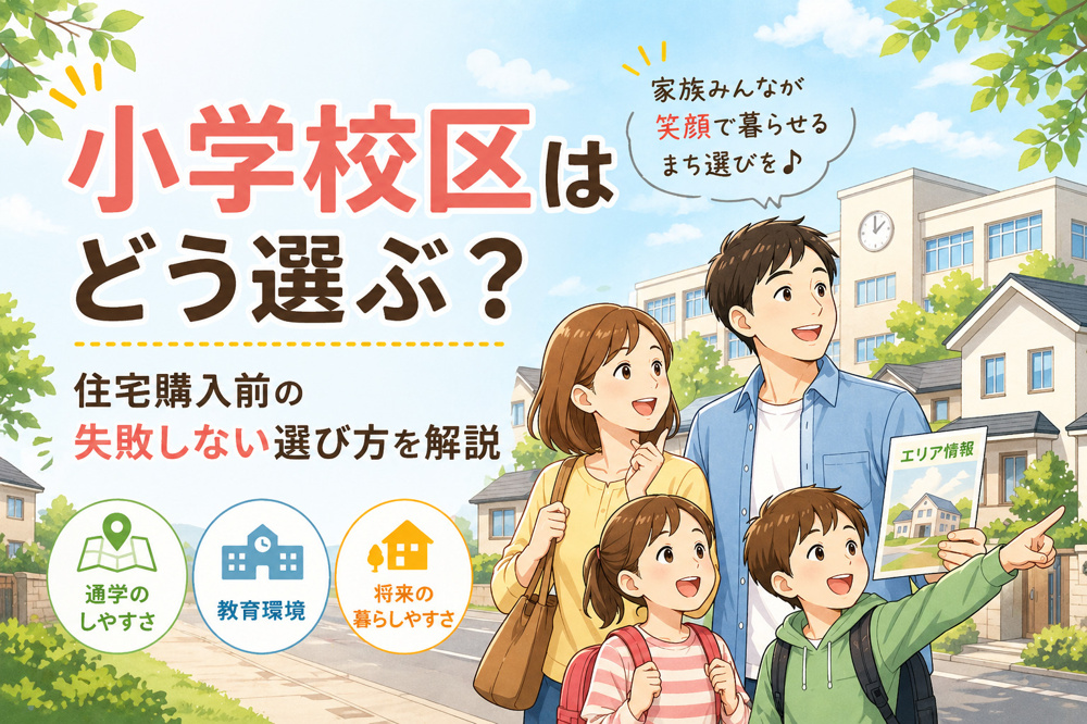 八代市で小学校区はどう選ぶ？住宅購入前の失敗しない選び方を解説の画像