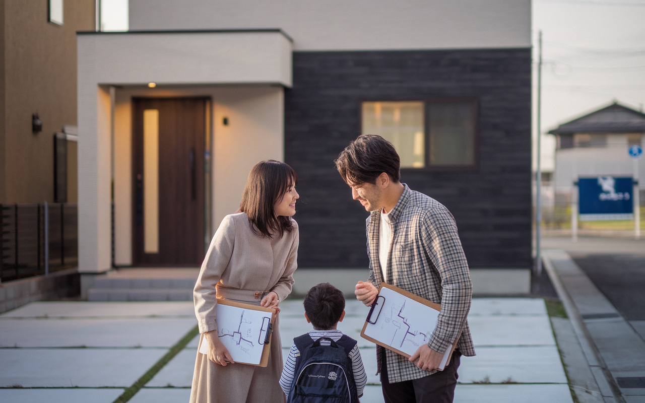 越谷市で新築戸建を購入する学区の選び方は？子育て世帯が押さえたい通学環境の確認ポイントの画像