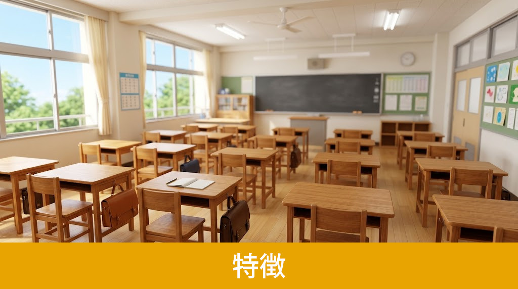 「大村市立松原小学校」の特徴