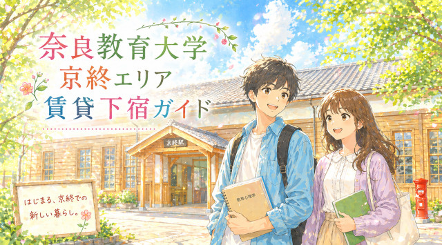【専門家監修】京終駅エリアの賃貸下宿ガイド｜奈良教育大学生向けの画像