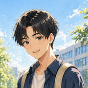 奈良男子大学生_イメージ写真
