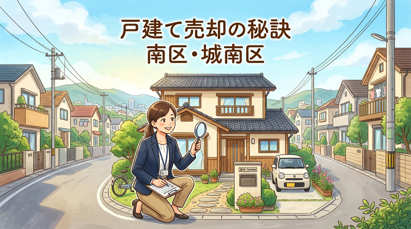 【南区・城南区】一戸建て売却は境界確定とインスペクションが鍵の画像