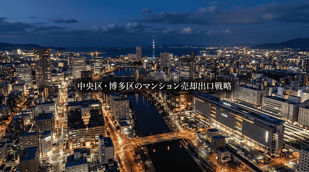【中央区・博多区】2026年マンション高値売却の出口戦略の画像