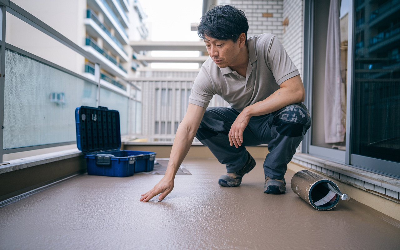 東住吉区でバルコニー防水工事を検討中？工法や種類を比較して最適な選び方を解説の画像