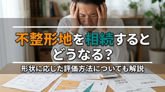 不整形地を相続するとどうなる？形状に応じた評価方法についても解説の画像