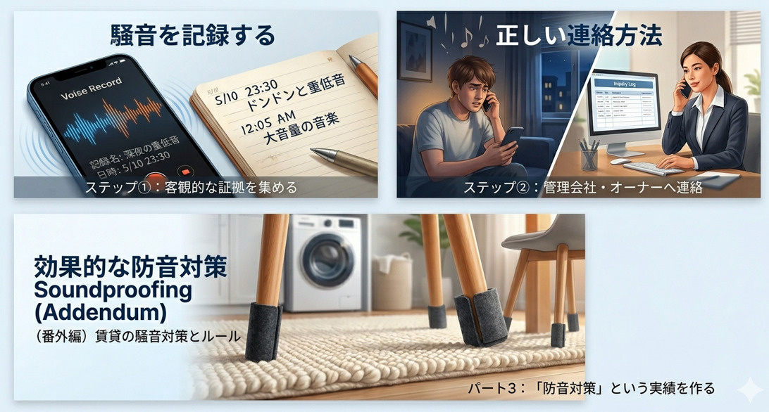 【保存版】隣人の騒音トラブル・正しい初動と解決までのロードマップ！の画像