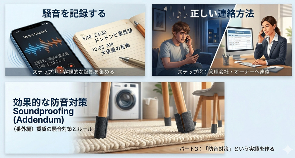 【保存版】隣人の騒音トラブル・正しい初動と解決までのロードマップ！の画像