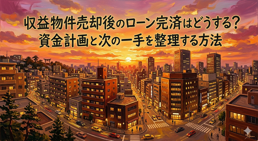 収益物件売却後のローン完済はどうする？資金計画と次の一手を整理する方法の画像