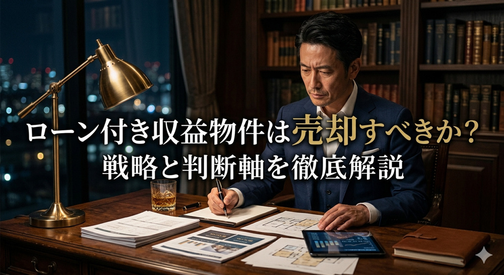 ローン付き収益物件は売却すべきか？戦略と判断軸を徹底解説の画像