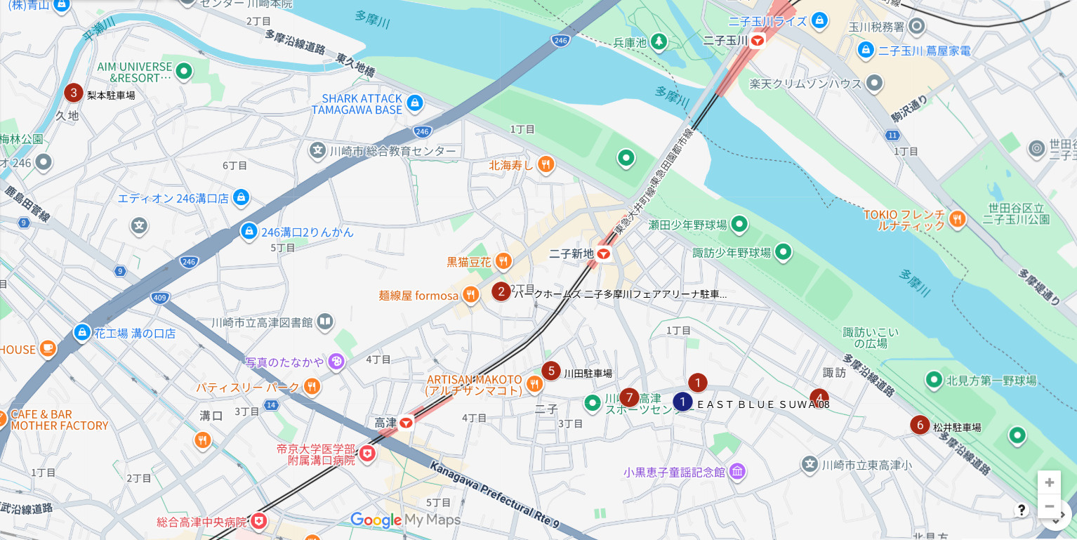 駐車場＆バイク駐輪場　最新空車情報！ ５月verの画像
