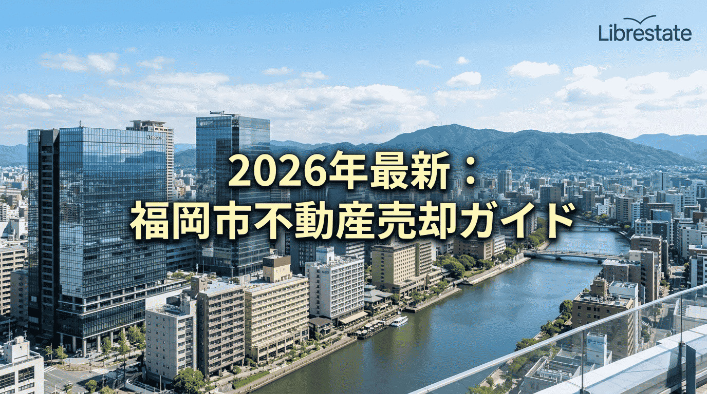 福岡市不動産売却・相続2026｜全7区最新相場と金利上昇期の出口戦略の画像