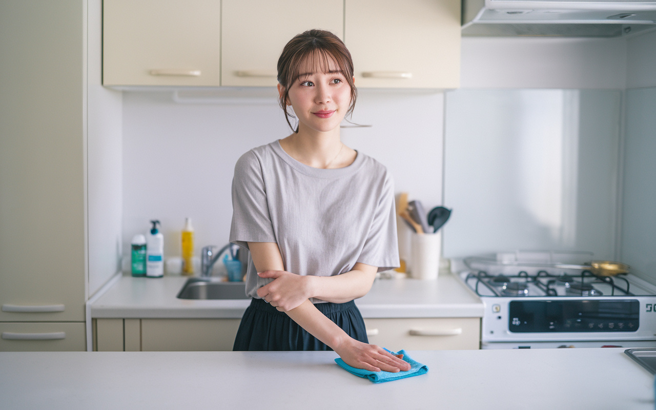 賃貸キッチンを綺麗に維持するコツは？今日からできる掃除術を解説の画像