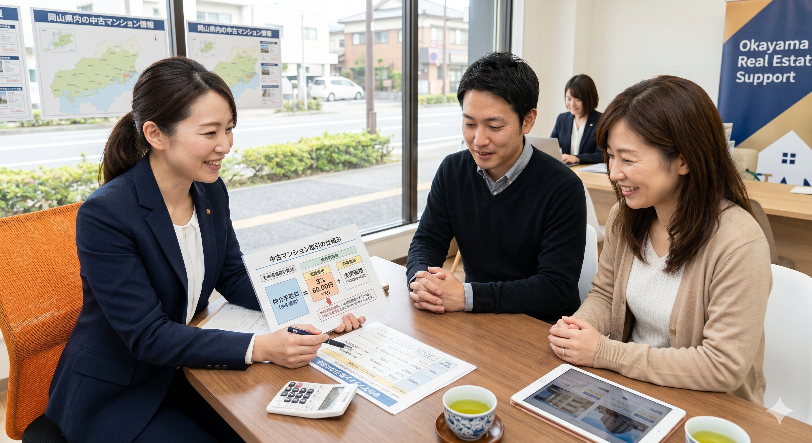 仲介手数料の仕組み｜岡山の中古マンション取引で損をしないための基礎知識の画像