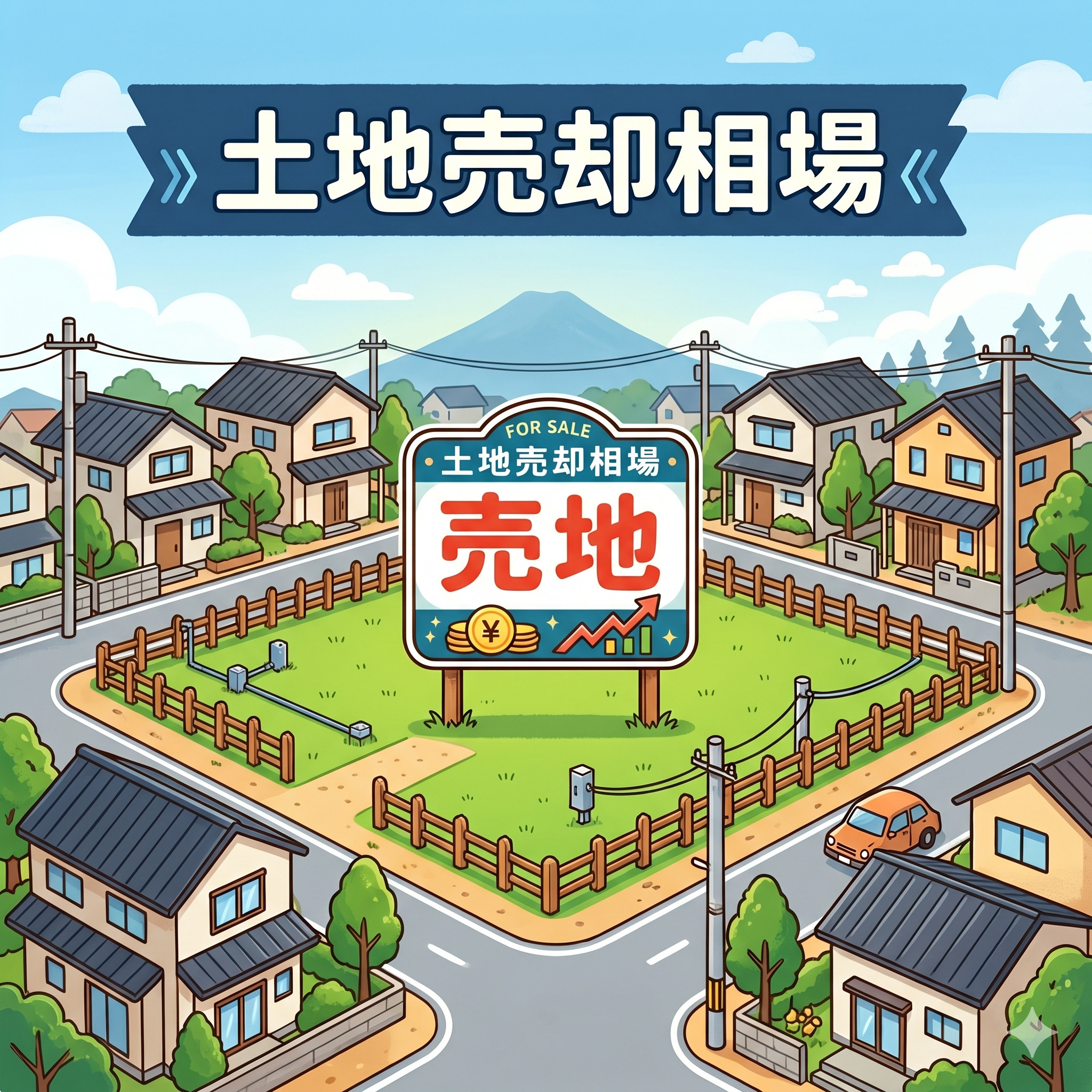土地売却相場一覧の画像