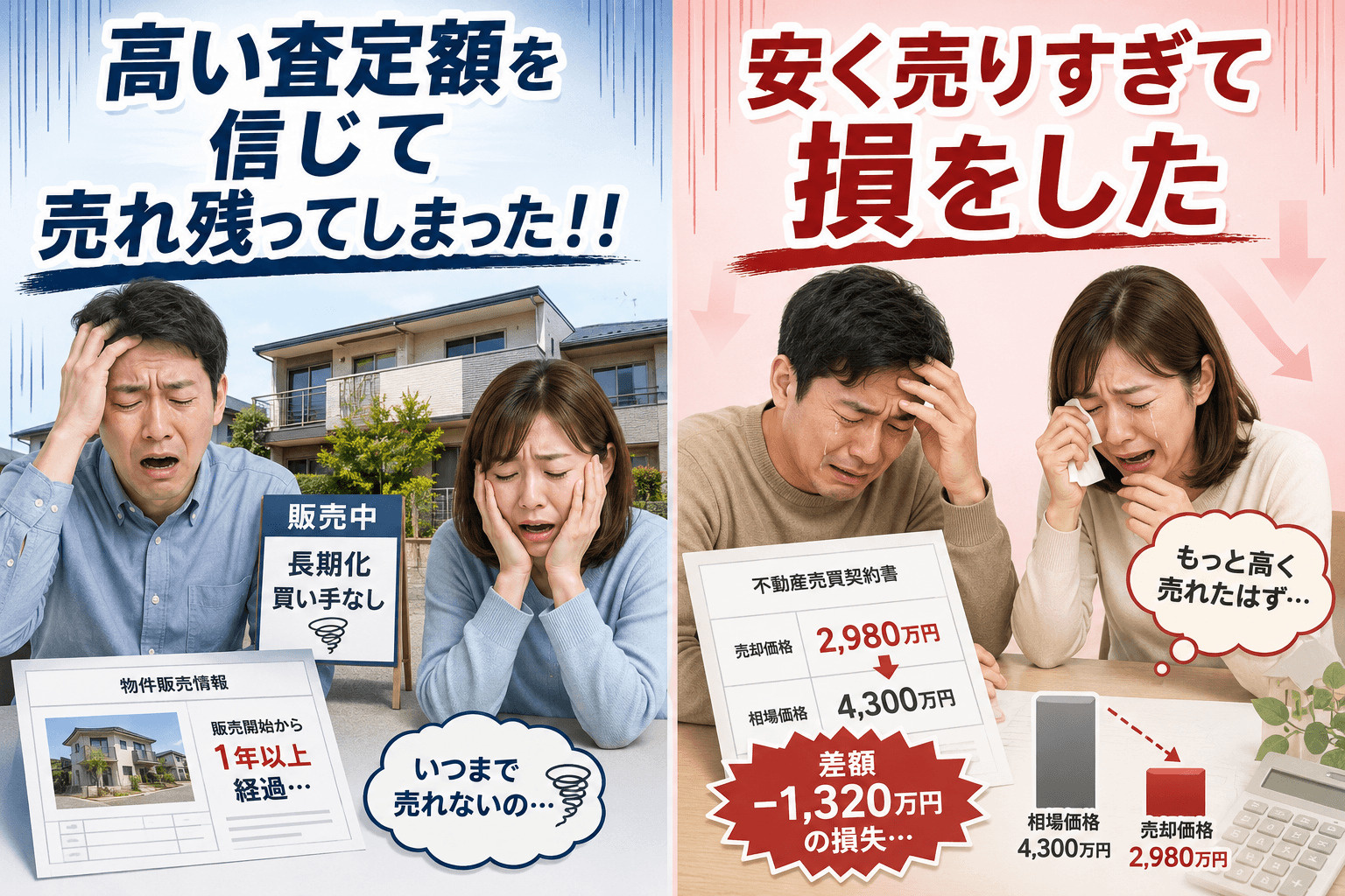 高く手売れ残る？