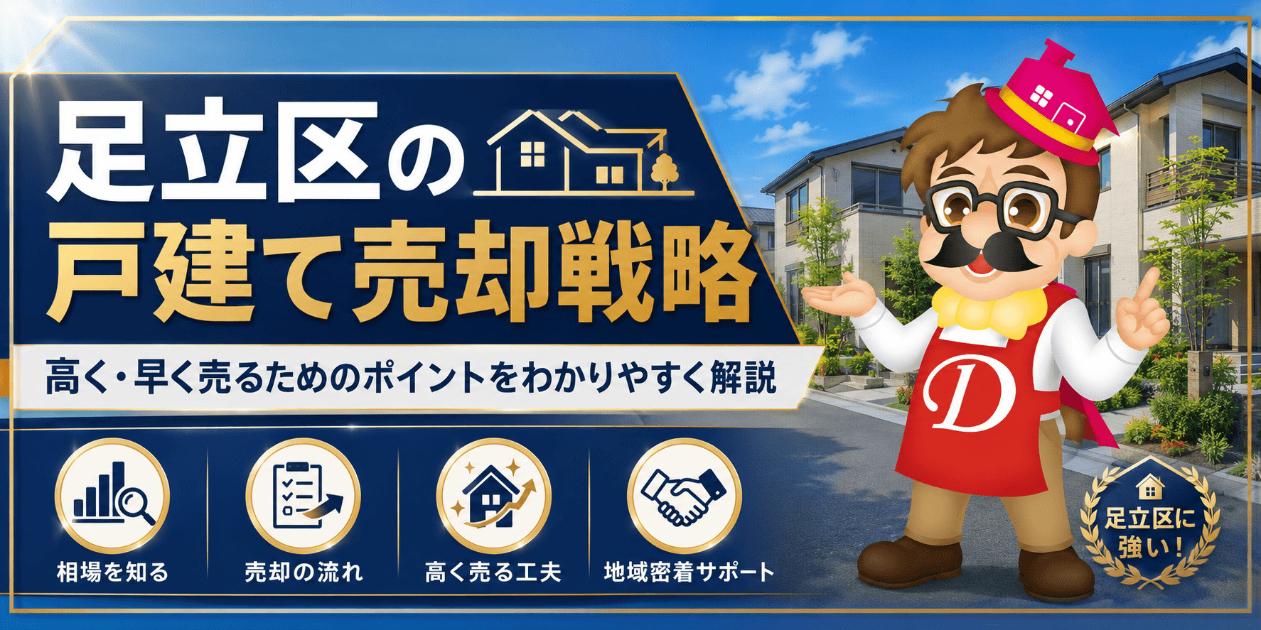 足立区の戸建て売却