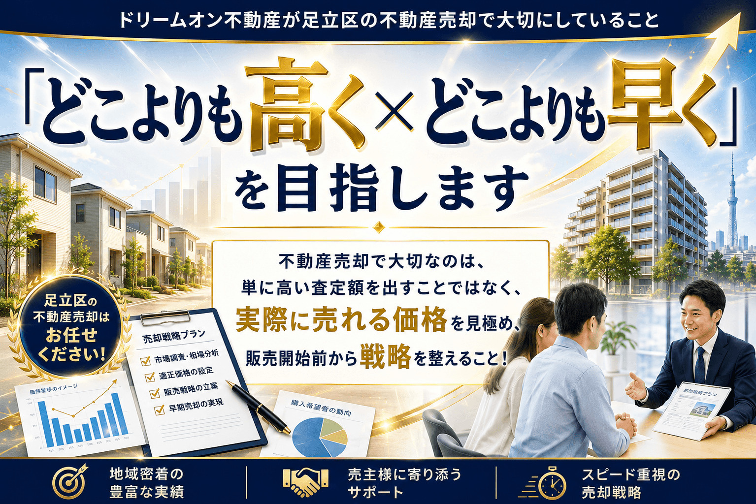 どこよりも高く×早く