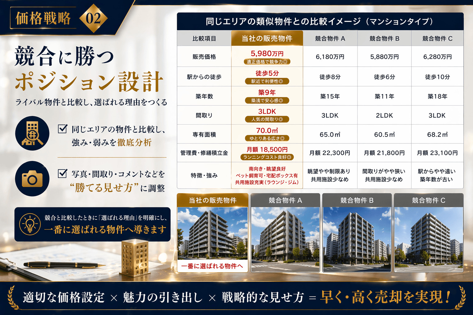 競合に勝つポジション設計