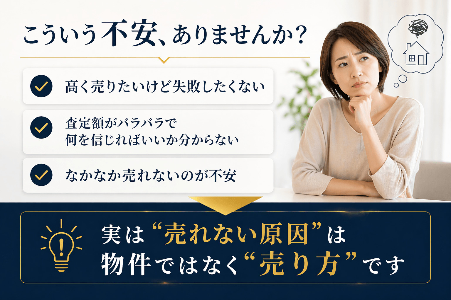悩む