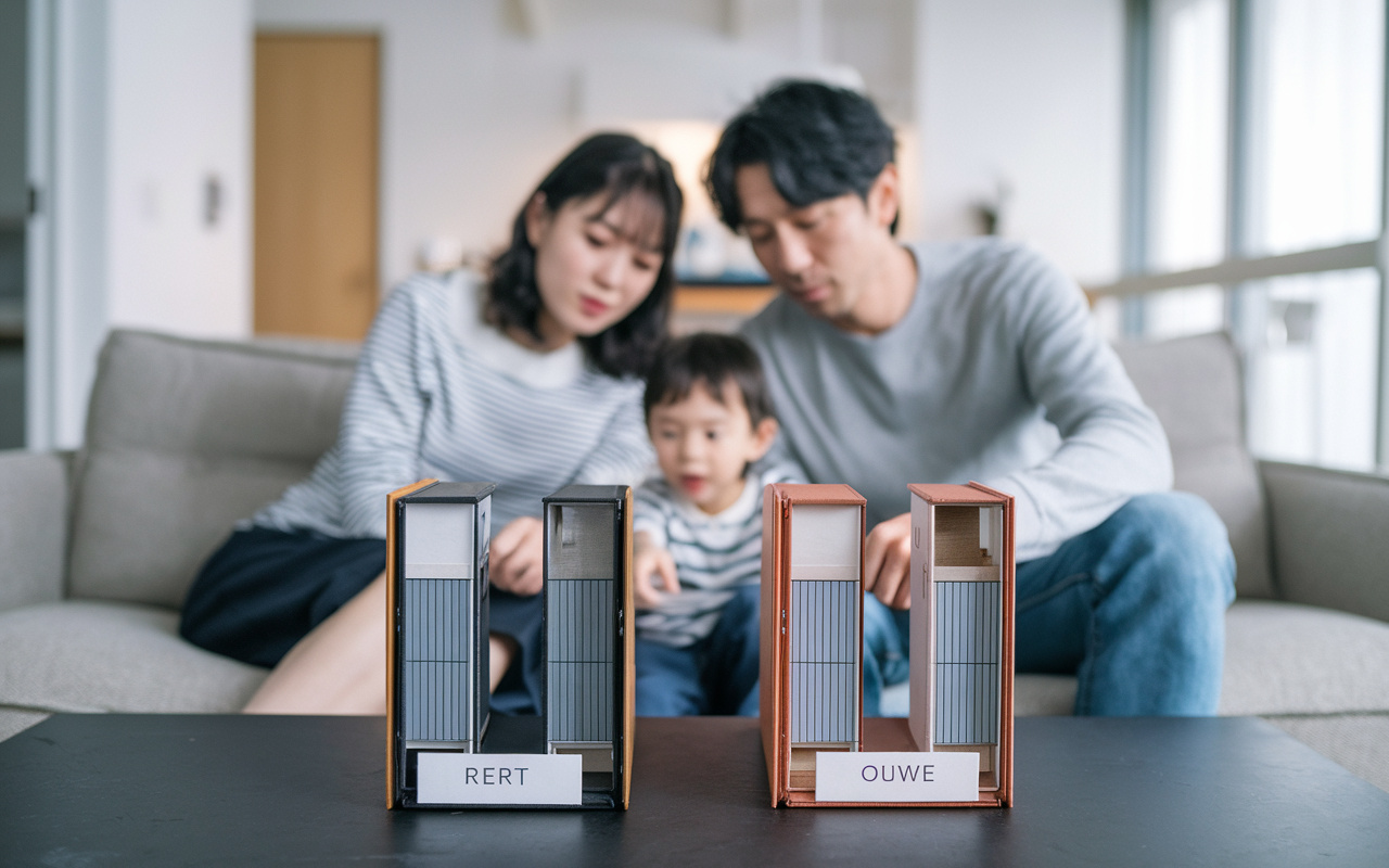 子育て世帯の賃貸vs持ち家はどっちがお得？将来設計から住まい選びの考え方を解説の画像
