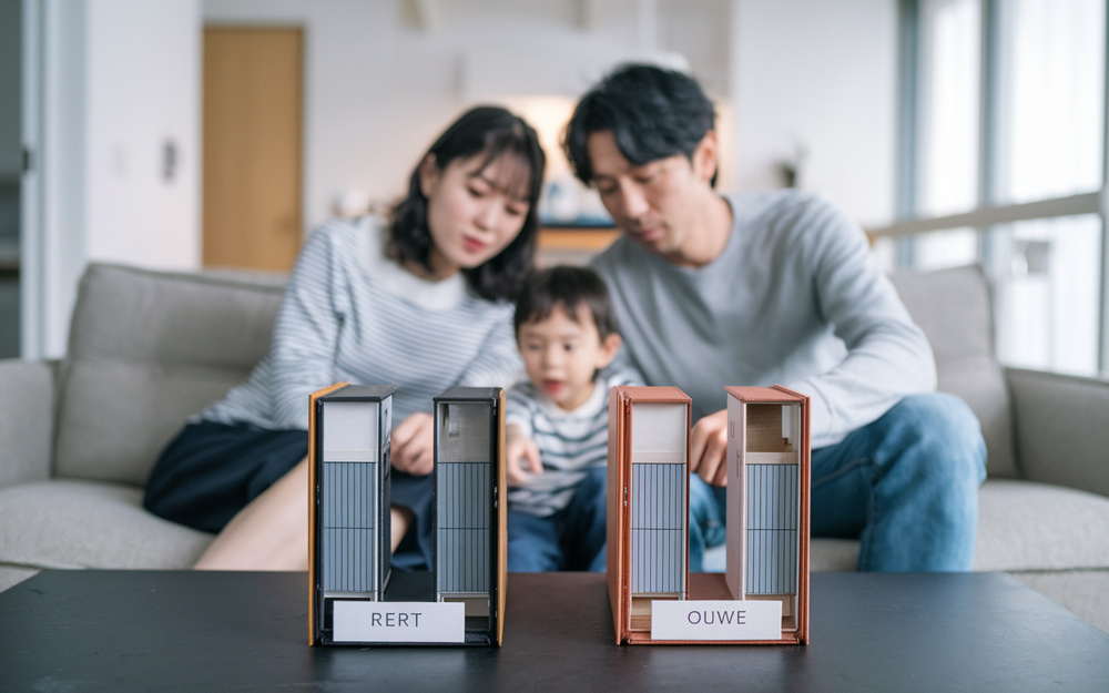 子育て世帯の賃貸vs持ち家はどっちがお得？将来設計から住まい選びの考え方を解説の画像