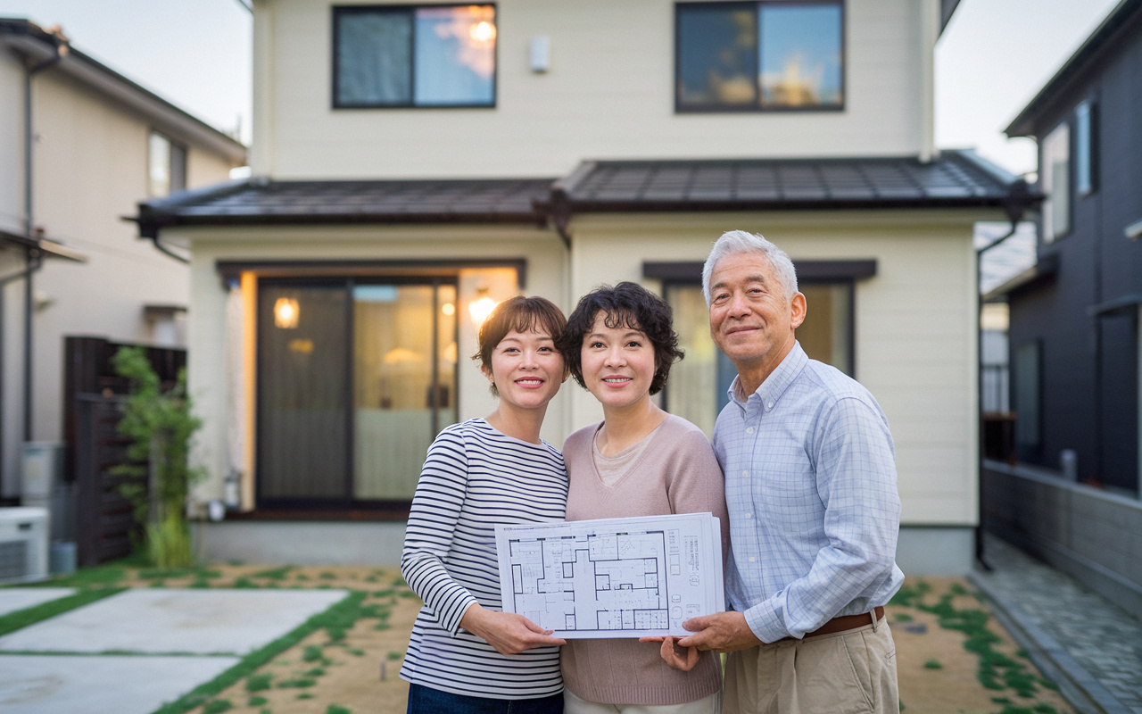 茨木市で叶える自由設計の家づくり！二世帯住宅の間取りと暮らし方の工夫を解説の画像