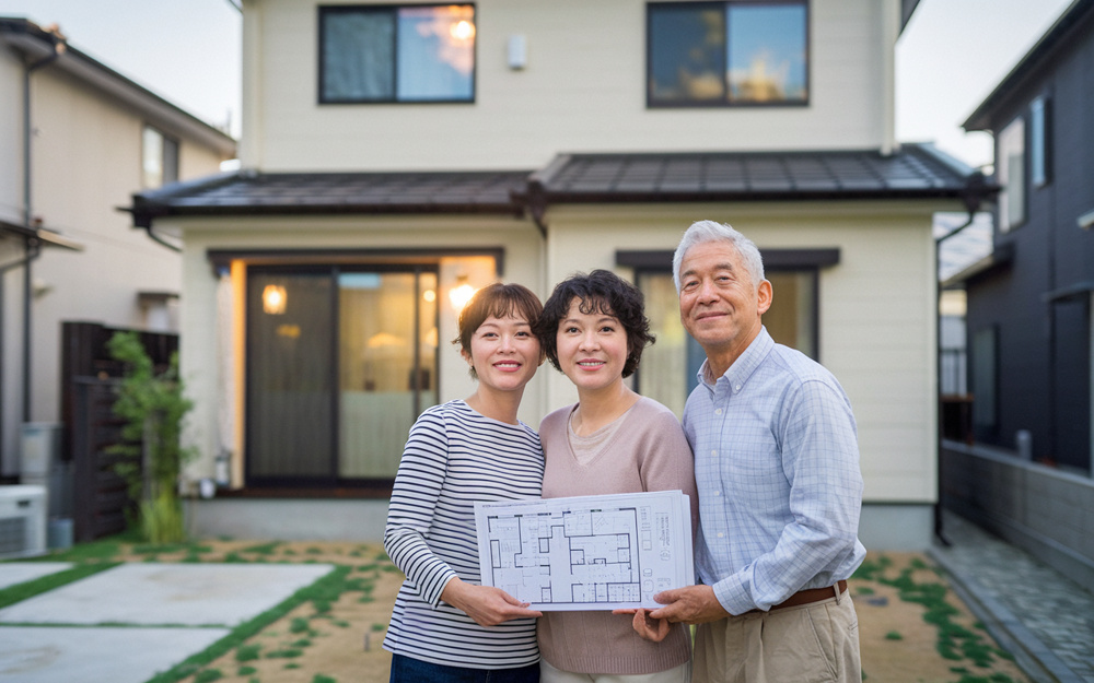 茨木市で叶える自由設計の家づくり！二世帯住宅の間取りと暮らし方の工夫を解説の画像