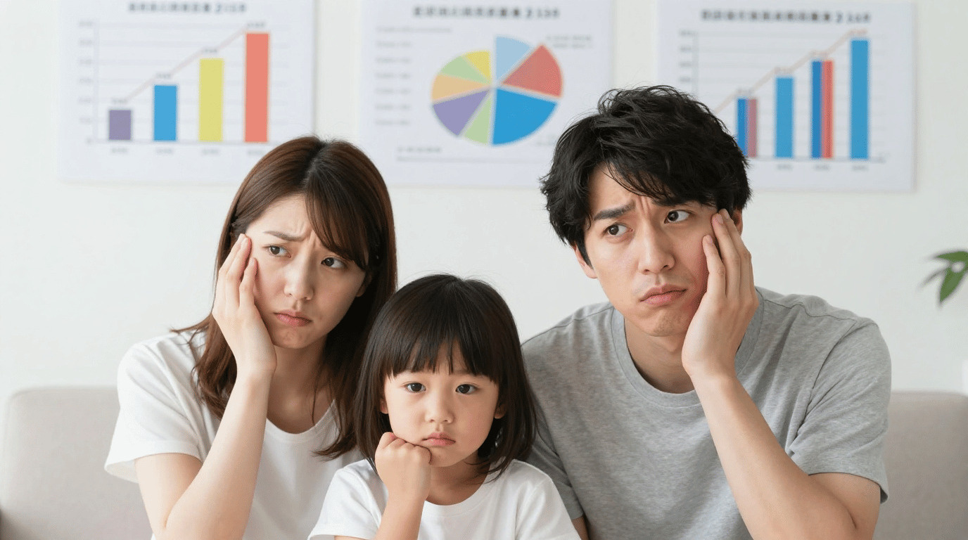【変動 vs 固定 2026】金利1%時代の正解はどっち?共働きファミリー向け判定チャート付きの画像